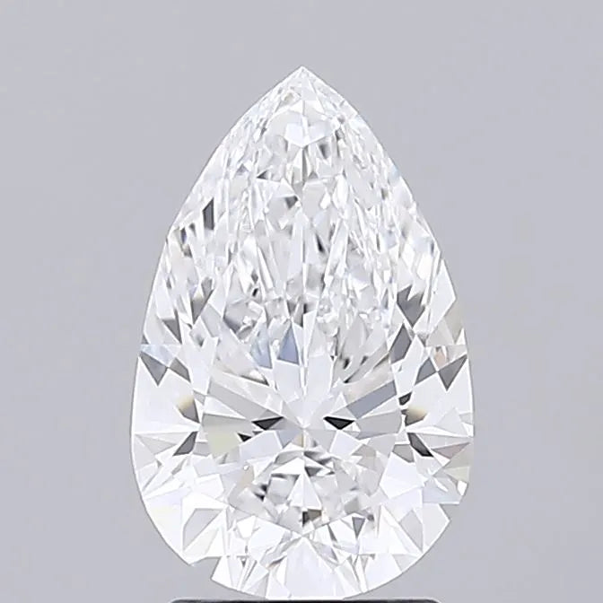 2.12ct Pear Lab Grown Diamond (Colour D, Clarity VVS1, IGI Certified)