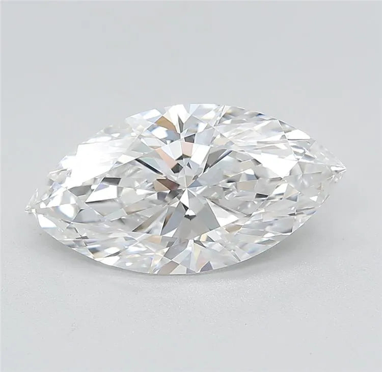 2.15ct Marquise Lab Grown Diamond (Colour D, Clarity IF, Cut EX, IGI Certified)
