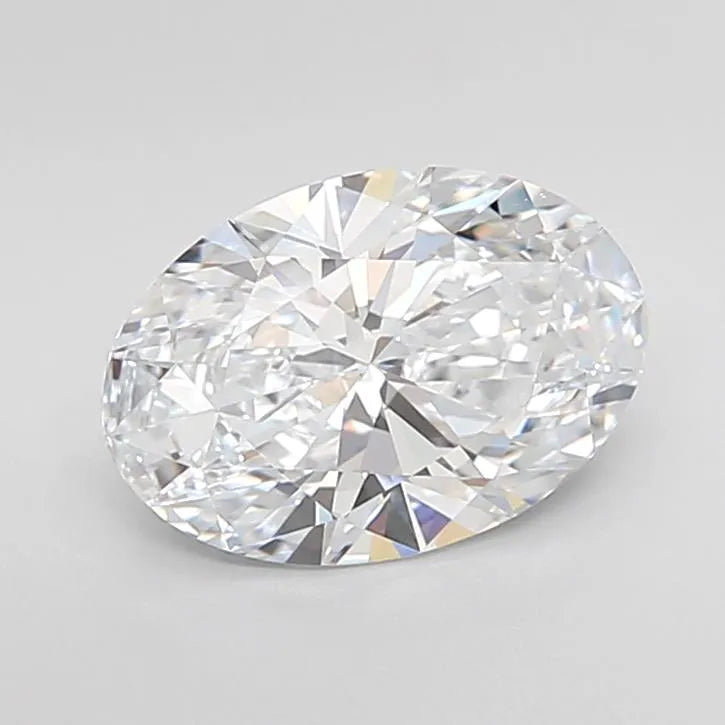 2.30ct Oval Lab Grown Diamond (Colour E, Clarity VVS1, Cut EX, IGI Certified)