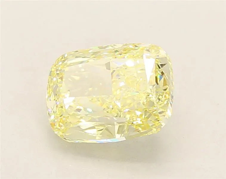 2.31ct Cushion modified Lab Grown Diamond (Colour Fancy Yellow, Clarity VS1, IGI Certified)