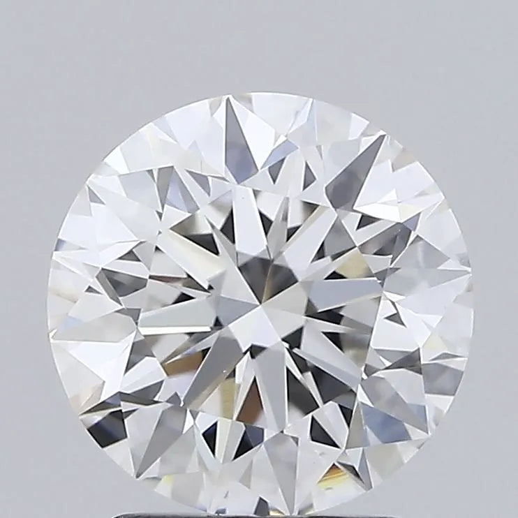 2.40ct Round Lab Grown Diamond (Colour F, Clarity VVS2, Cut EX, IGI Certified)