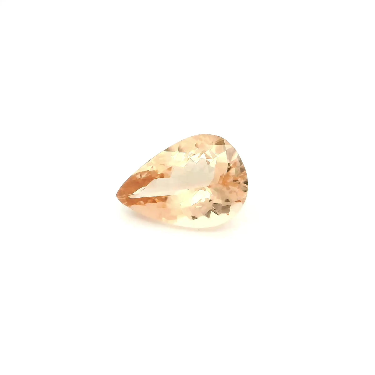 2.42ct Pear Natural Morganite (Colour Pink, Clarity Eye Clean, Cut Faceted)