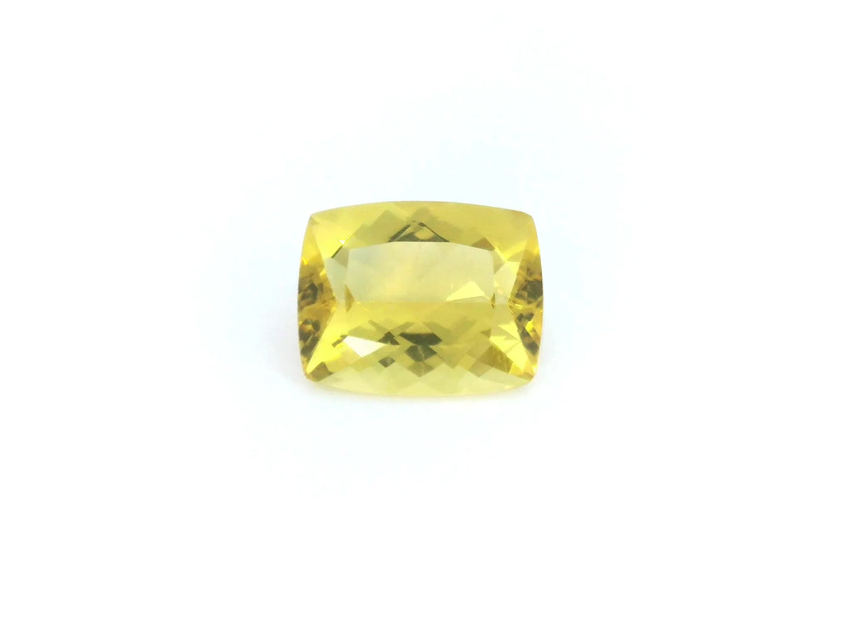 2.43ct Cushion Natural Heliodor (Colour Yellow, Clarity Eye Clean, Cut Faceted)