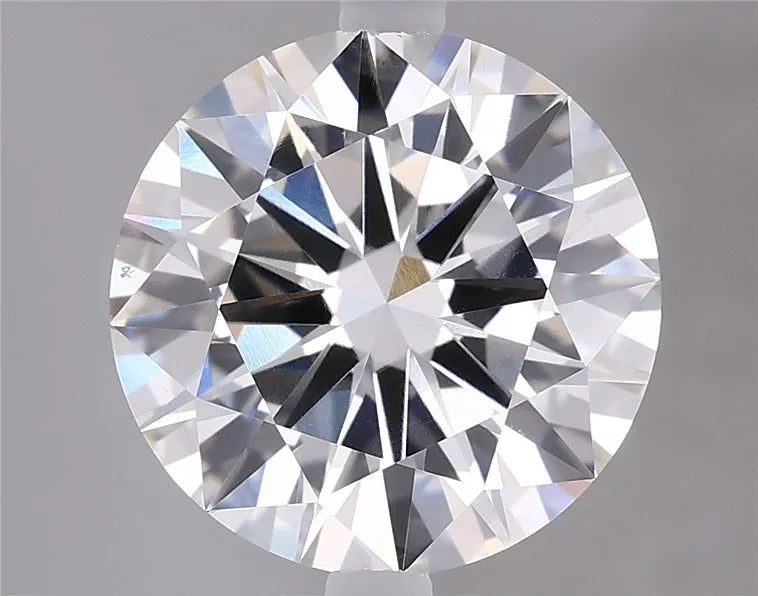 2.50ct Round Lab Grown Diamond (Colour G, Clarity VVS2, Cut EX, IGI Certified)