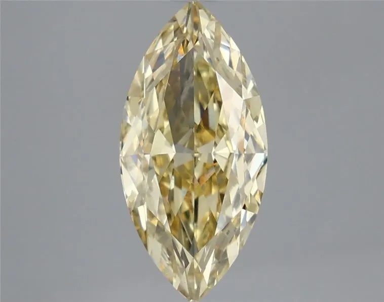 2.51ct Marquise Lab Grown Diamond (Colour Fancy Intense Yellow, Clarity VS1, IGI Certified)