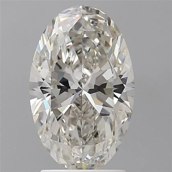 2.51ct Oval Lab Grown Diamond (Colour G, Clarity VVS2, IGI Certified)