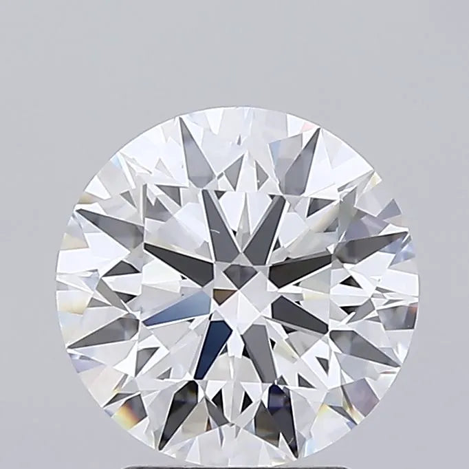 2.52ct Round Lab Grown Diamond (Colour D, Clarity IF, Cut ID, IGI Certified)
