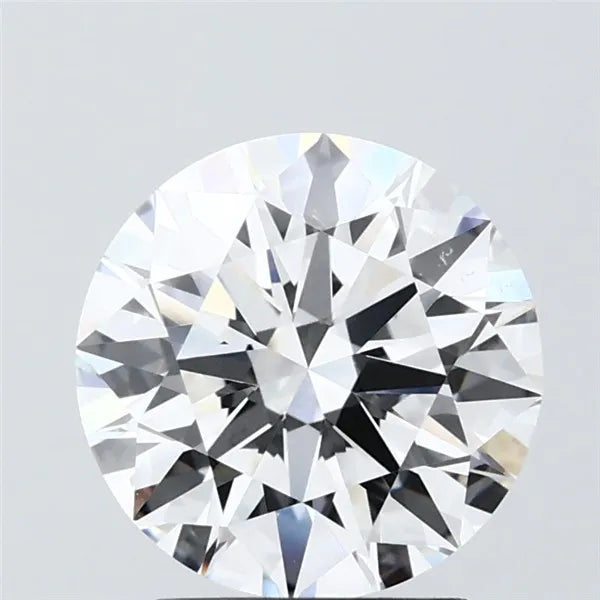 2.52ct Round Lab Grown Diamond (Colour D, Clarity VVS2, Cut ID, IGI Certified)
