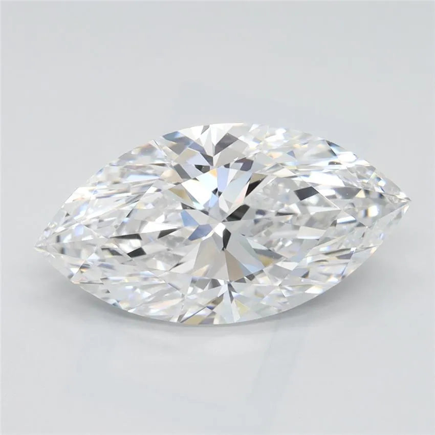 2.55ct Marquise Lab Grown Diamond (Colour D, Clarity VVS1, GIA Certified)
