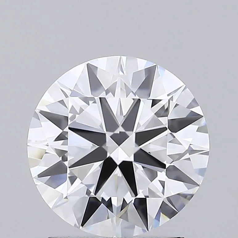 2.57ct Round Lab Grown Diamond (Colour D, Clarity IF, Cut ID, IGI Certified)