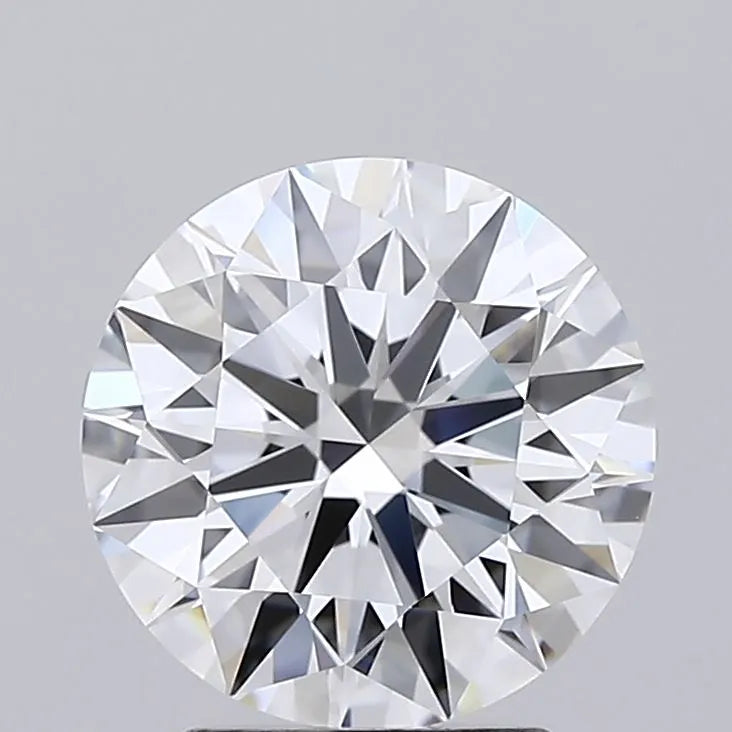 2.57ct Round Lab Grown Diamond (Colour E, Clarity IF, Cut ID, IGI Certified)