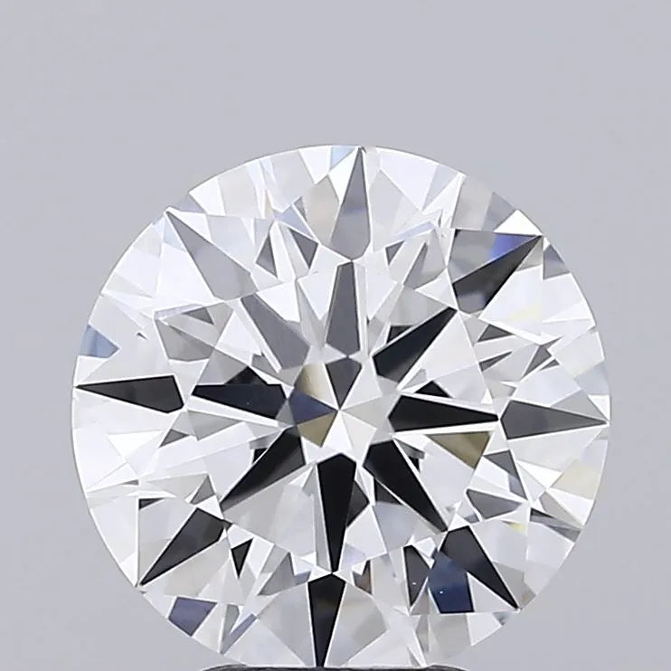 2.60ct Round Lab Grown Diamond (Colour D, Clarity VVS2, Cut ID, IGI Certified)
