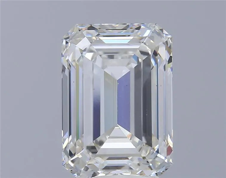 2.68ct Emerald Lab Grown Diamond (Colour F, Clarity VS1, IGI Certified)