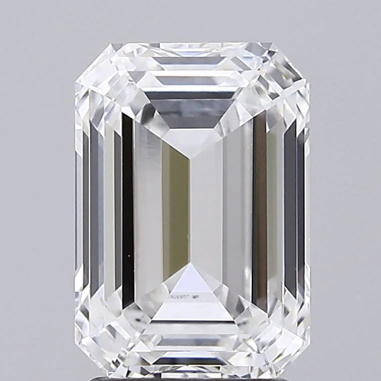 2.69ct Emerald Lab Grown Diamond (Colour E, Clarity VS1, IGI Certified)