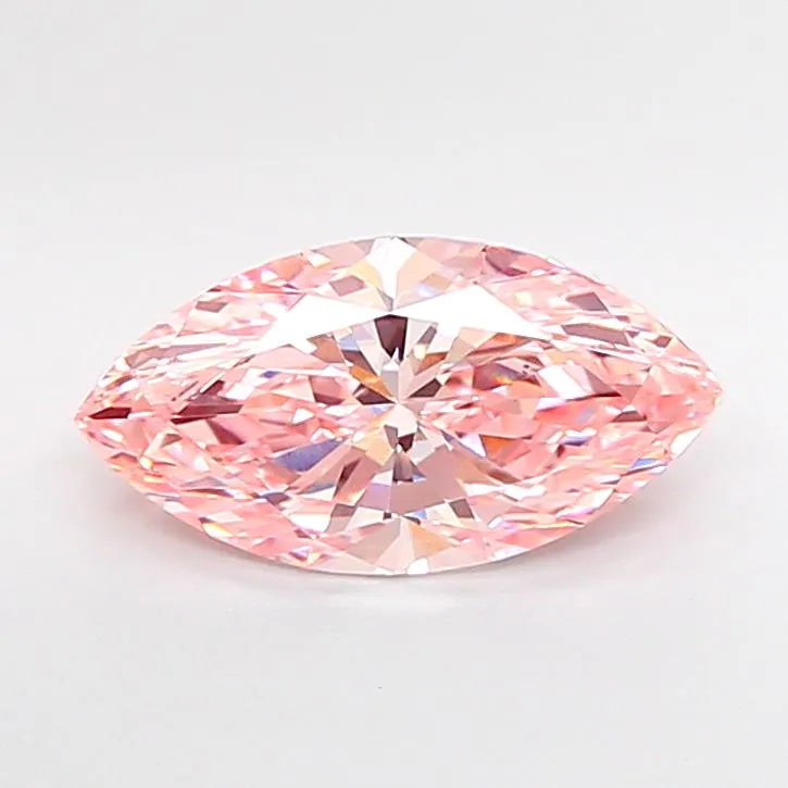 2.72ct Marquise Lab Grown Diamond (Colour Fancy Intense Pink, Clarity VVS2, IGI Certified)