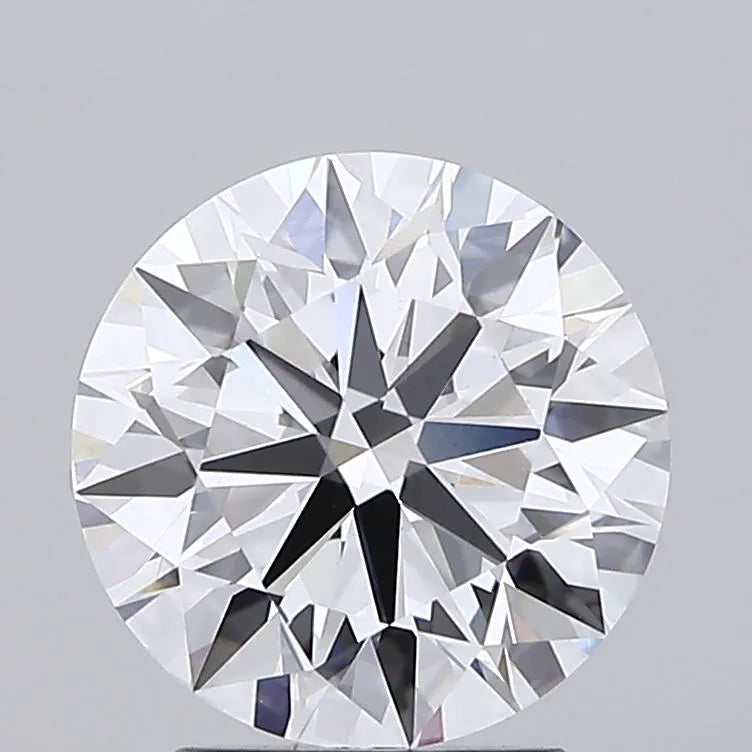 2.74ct Round Lab Grown Diamond (Colour D, Clarity VVS2, Cut ID, IGI Certified)