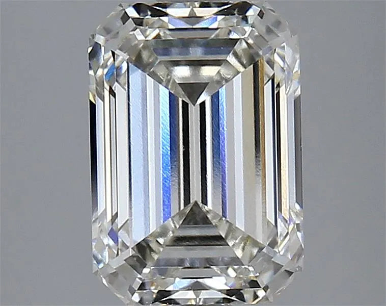 2.97ct Emerald Lab Grown Diamond (Colour H, Clarity VVS2, IGI Certified)