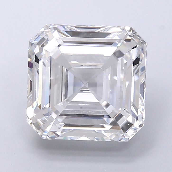 Lab-Grown Asscher Diamond - 5.05 Carats, E Color, VS1 Clarity - Certified by IGI - Report Number: LG713534838