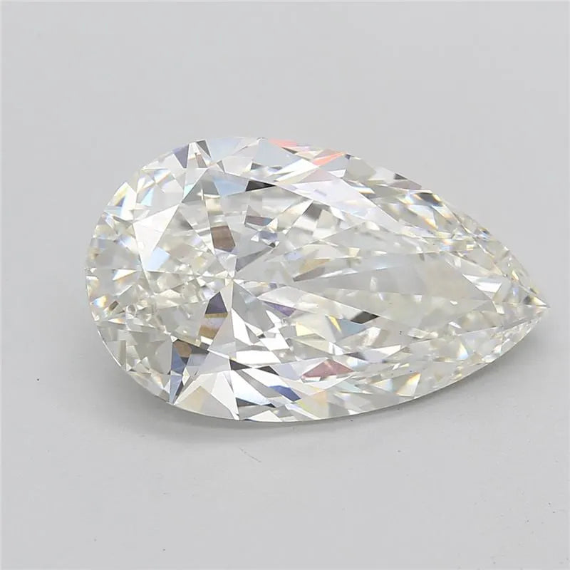 7.07ct Pear Lab Grown Diamond (Colour G, Clarity VS1, IGI Certified)