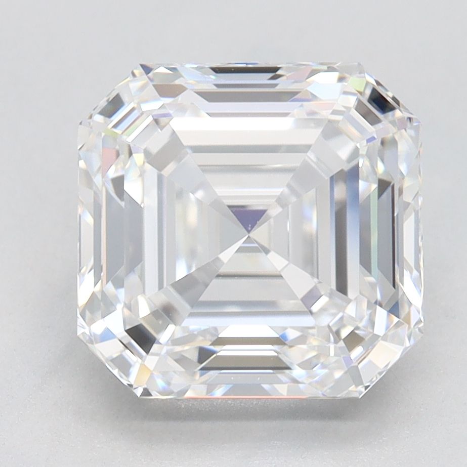 Lab-Grown Asscher Diamond - 3.05 Carats, D Color, VVS1 Clarity - Certified by GIA - Report Number: 7506588054
