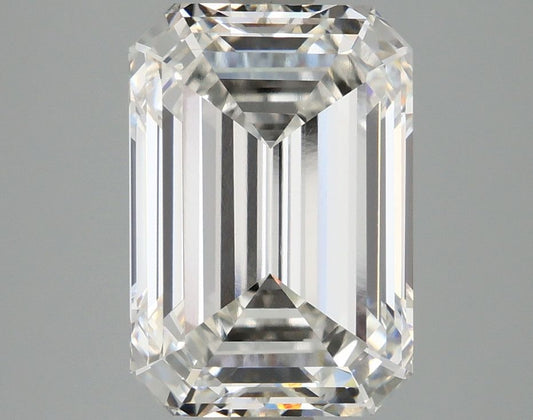 Lab-Grown Emerald Diamond - 4.0 Carats, F Color, VVS2 Clarity - Certified by IGI - Report Number: LG679510383
