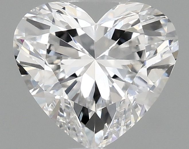 Lab-Grown Heart Diamond - 0.97 Carats, E Color, VVS2 Clarity - Certified by IGI - Report Number: LG696565884