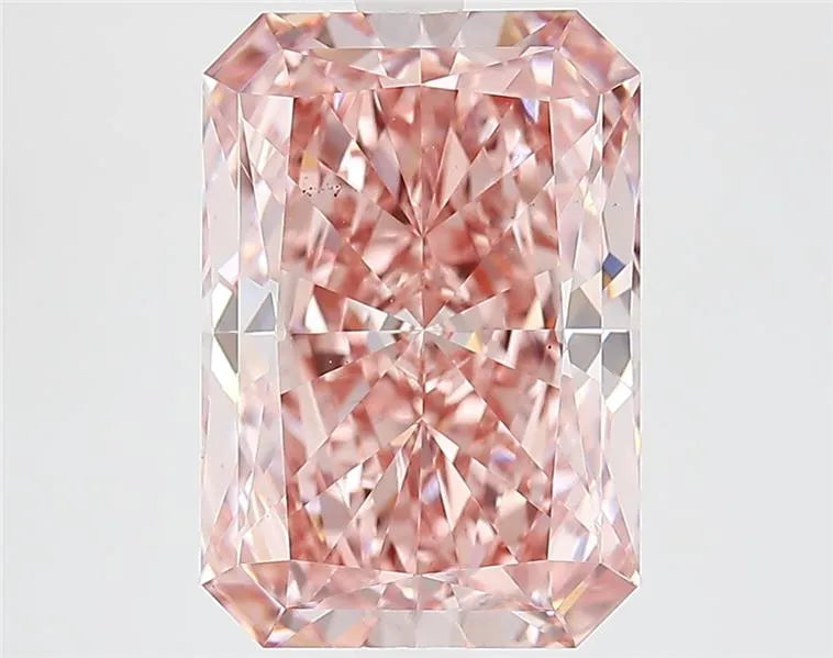 5.13ct Radiant Lab Grown Diamond (Colour Fancy Vivid Pink, Clarity VS1, IGI Certified)