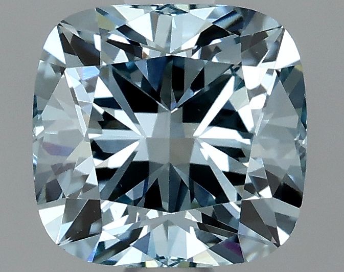 Lab-Grown Cushion Diamond - 1.16 Carats, Fancy Intense Blue Color, VS1 Clarity - Certified by IGI - Report Number: LG635403432