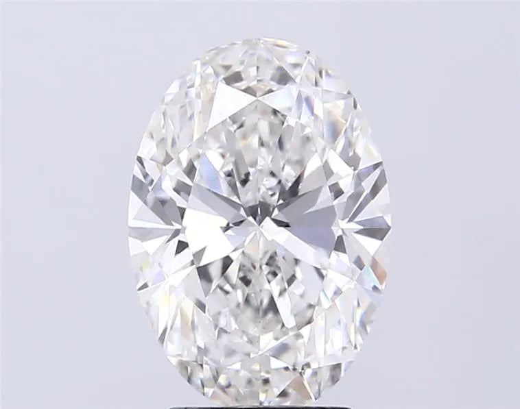 3.50ct Oval Lab Grown Diamond (Colour F, Clarity VVS2, IGI Certified)