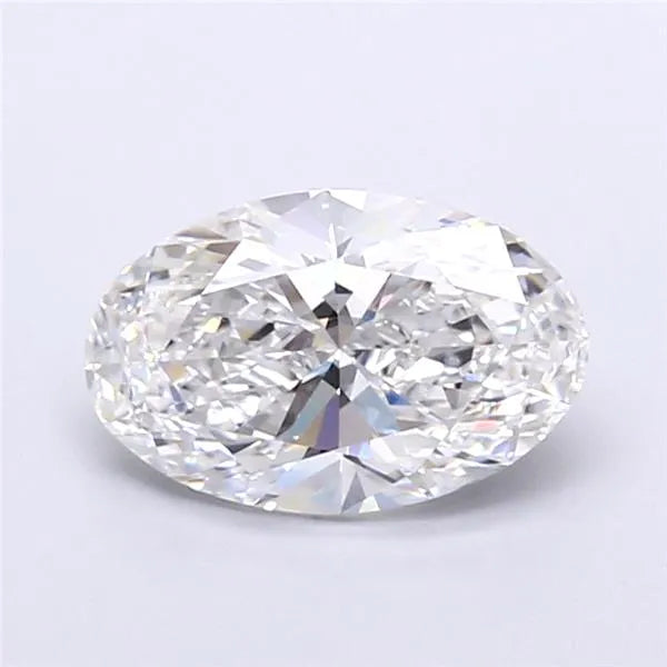 2.51ct Oval Lab Grown Diamond (Colour E, Clarity VVS2, IGI Certified)