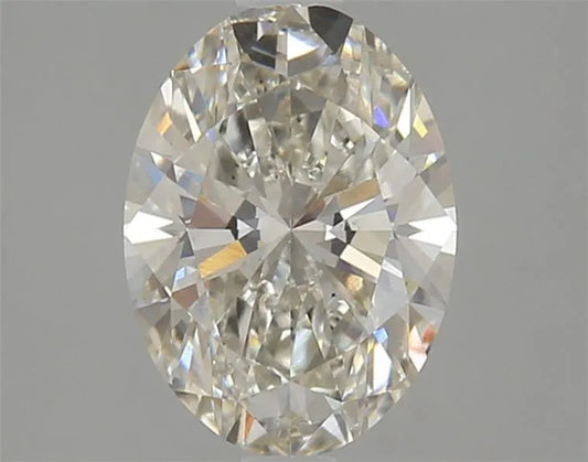 2,16 ct ovaler, im Labor gezüchteter Diamant (Farbe H, Reinheit VS2, IGI-zertifiziert)