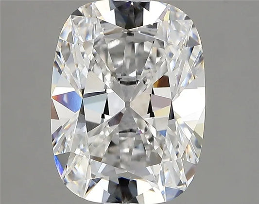 3.43ct Cushion modified Lab Grown Diamond (Colour E, Clarity VVS2, IGI Certified)