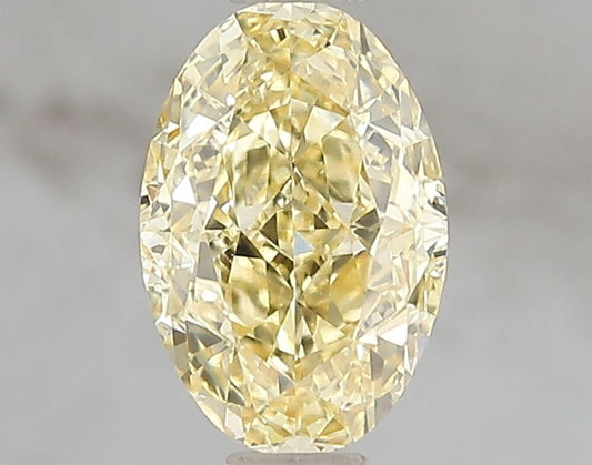 Lab-Grown Pear Diamond - 1.06 Carats, Fancy Yellow Color, VS1 Clarity - Certified by IGI - Report Number: LG671493144