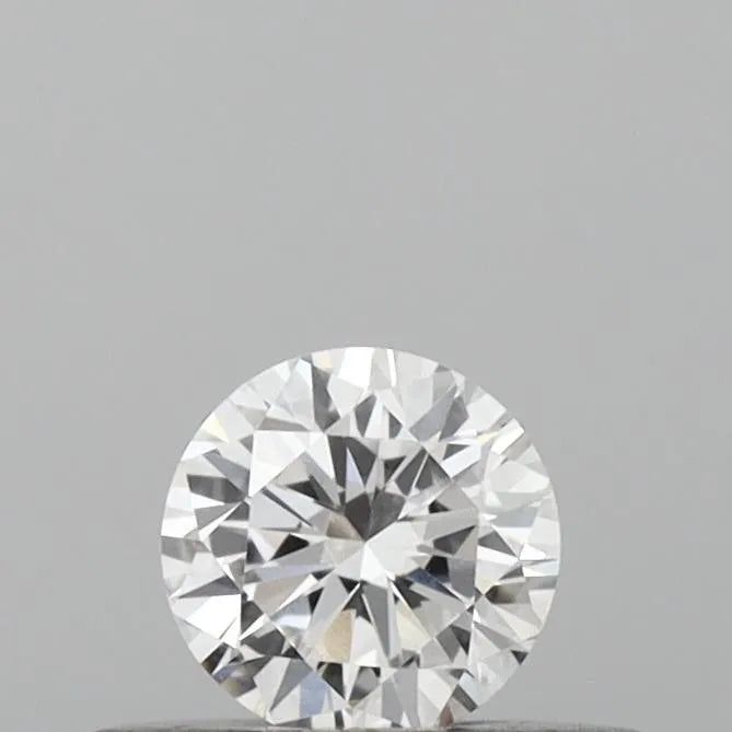 0.22ct Round Lab Grown Diamond (Colour D, Clarity VVS2, Cut EX, IGI Certified)