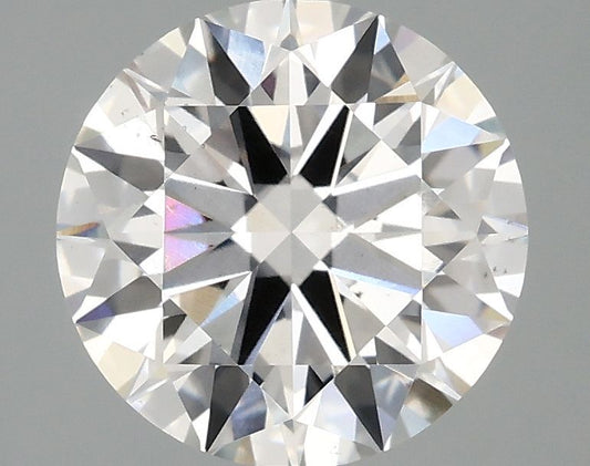 Lab-Grown Round Diamond - 2.96 Carats, F Color, VS2 Clarity - Certified by IGI - Report Number: LG707520833