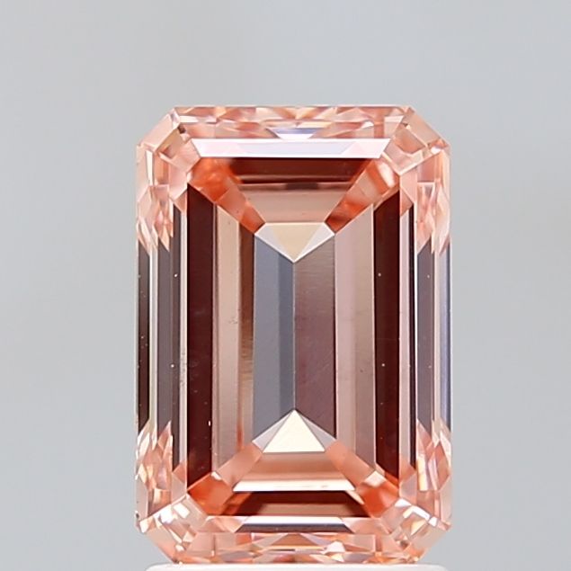Lab-Grown Emerald Diamond - 2.51 Carats, Fancy Intense Pink Color, VS1 Clarity - Certified by IGI - Report Number: LG681516100