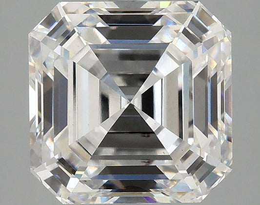 Lab-Grown Asscher Diamond - 4.03 Carats, E Color, VS2 Clarity - Certified by IGI - Report Number: LG671484953