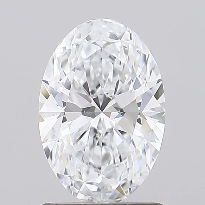 Diamant ovale de 1,25 ct (couleur D, pureté VVS2, certifié IGI)