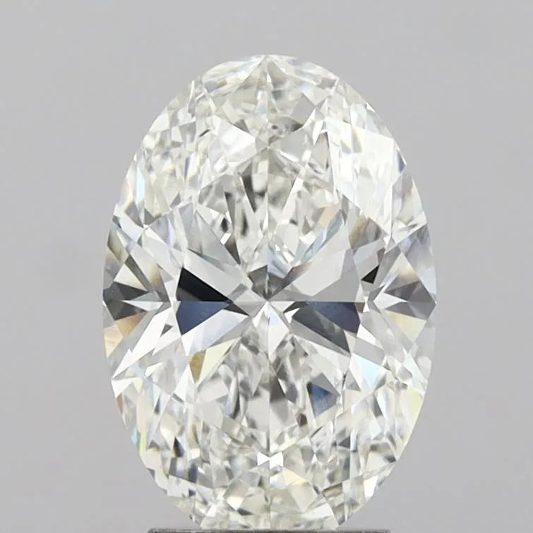 2.02ct Oval Lab Grown Diamond (Colour E, Clarity VVS2, IGI Certified)