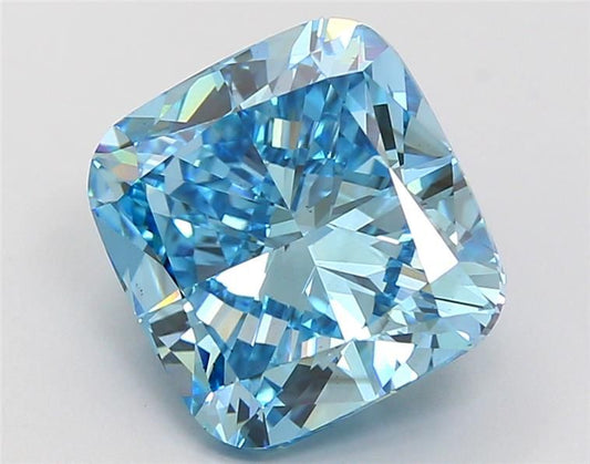 Bague Blue Heaven cultivée en laboratoire en argent sterling 925 (5,0 carats)