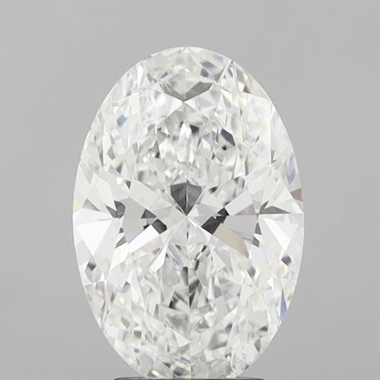 Lab-Grown Oval Diamond - 3.02 Carats, E Color, VS1 Clarity - Certified by IGI - Report Number: LG719516510