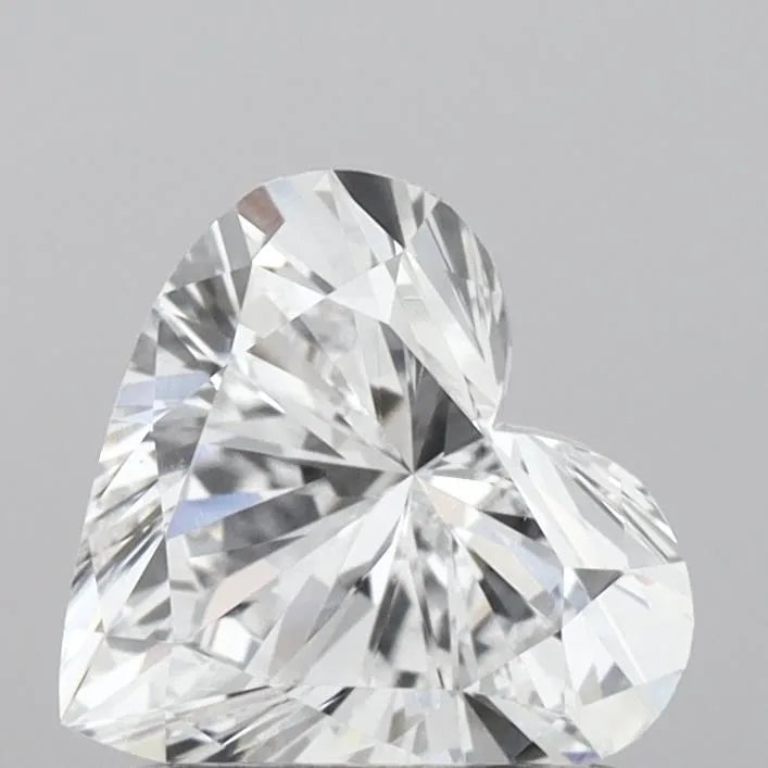 1.00ct Heart Lab Grown Diamond (Colour D, Clarity VVS2, IGI Certified)