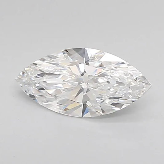 0.77ct Marquise Lab Grown Diamond (Colour D, Clarity VVS1, IGI Certified)