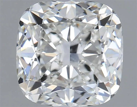 Diamant de laboratoire brillant coussin de 2,04 ct (couleur G, pureté VVS2, certifié IGI)