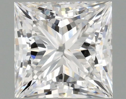 Lab-Grown Princess Diamond - 1.46 Carats, E Color, VS2 Clarity - Certified by IGI - Report Number: LG680571196