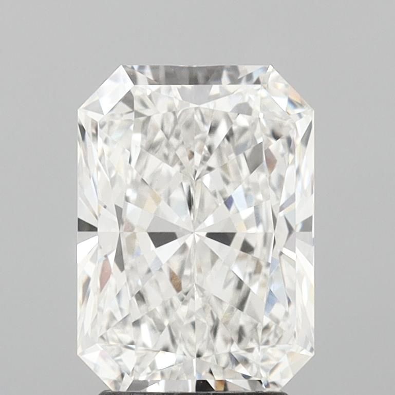 Lab-Grown Radiant Diamond - 2.6 Carats, F Color, VVS2 Clarity - Certified by IGI - Report Number: LG685540891