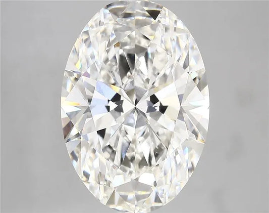 6.62ct Oval Lab Grown Diamond (Colour F, Clarity VVS2, IGI Certified)