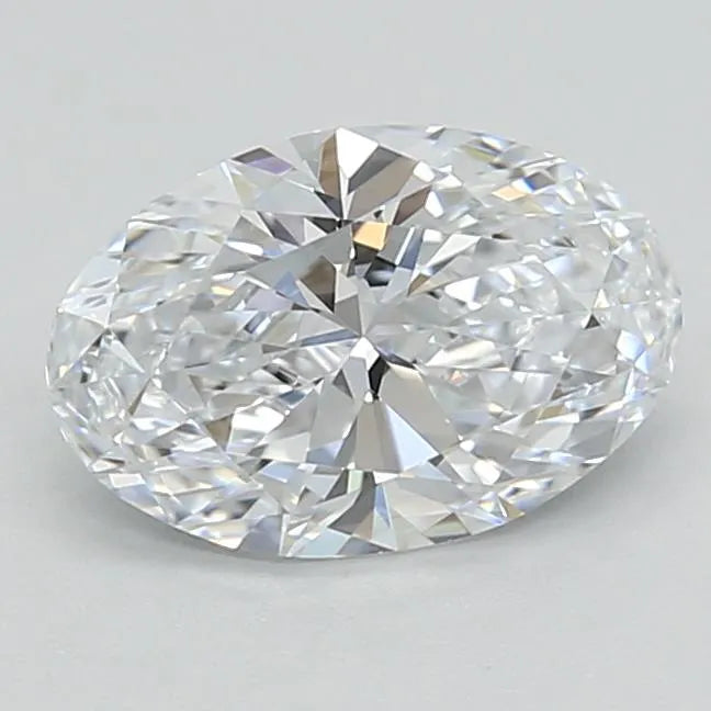 1.25ct Oval Lab Grown Diamond (Colour E, Clarity VVS1, Cut EX, IGI Certified)