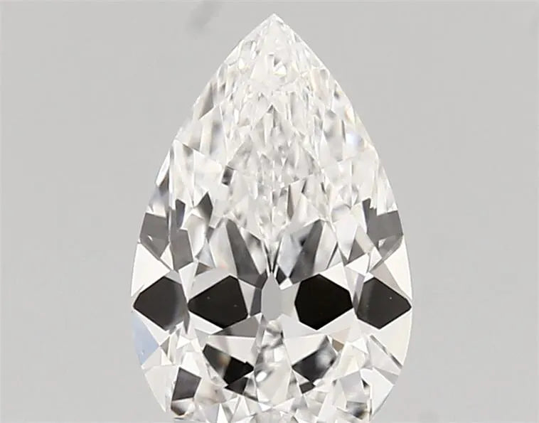 Diamant de laboratoire de 1,29 ct, taille poire (couleur D, pureté VVS2, certifié IGI)