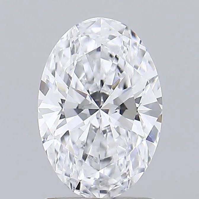 1.43ct Oval Lab Grown Diamond (Colour D, Clarity IF, IGI Certified)